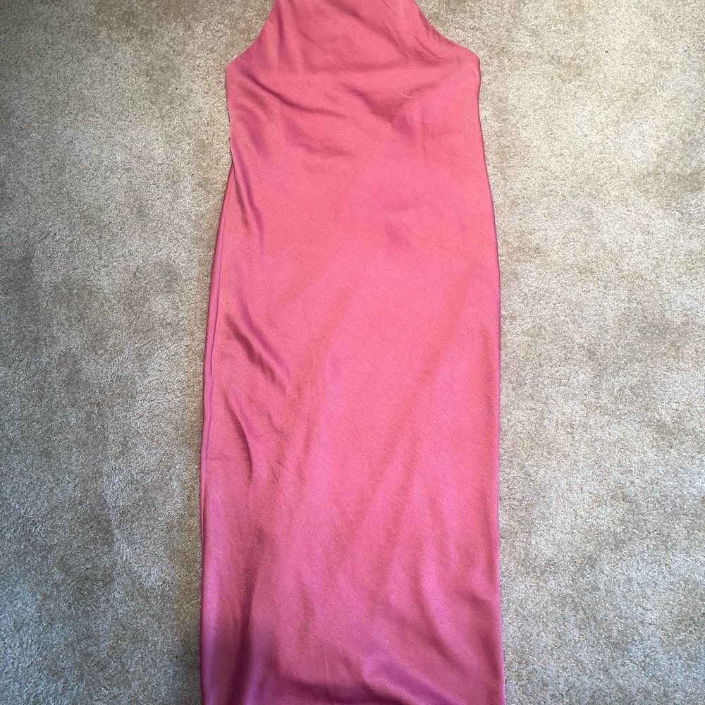 Dry Goods Coral Midi Dress